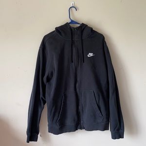 Nike Black Men’s Zip Up Hoodie
